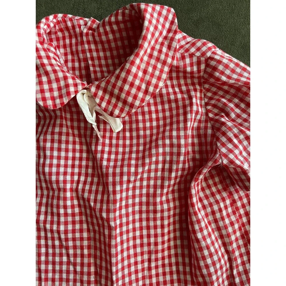 Vintage Gingham handmade Dress or Shirt